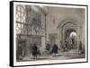 Henry VIII Arrives at Hever Castle, Kent-null-Framed Stretched Canvas