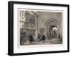 Henry VIII Arrives at Hever Castle, Kent-null-Framed Art Print