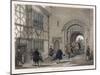 Henry VIII Arrives at Hever Castle, Kent-null-Mounted Art Print