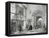 Henry VIII at Hever Castle in Kent-Joseph Nash of Elder-Framed Stretched Canvas