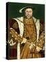 Henry VIII, C1543-Hans Holbein the Younger-Stretched Canvas