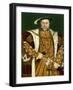 Henry VIII, C1543-Hans Holbein the Younger-Framed Giclee Print