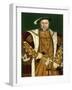 Henry VIII, C1543-Hans Holbein the Younger-Framed Giclee Print