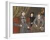 Henry Viii, Elizabeth I, and Edward Vi, 1597-null-Framed Giclee Print