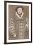 Henry Viii, Illustration from 'Cassell's Illustrated History of England'-Hans Holbein the Younger-Framed Giclee Print