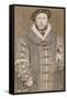 Henry Viii, Illustration from 'Cassell's Illustrated History of England'-Hans Holbein the Younger-Framed Stretched Canvas