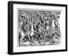 Henry VIII in the Field of the Cloth of Gold, 1520-null-Framed Giclee Print