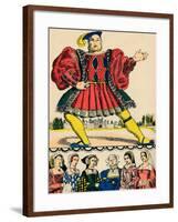 Henry VIII, King of England from 1509, (1932)-Rosalind Thornycroft-Framed Giclee Print