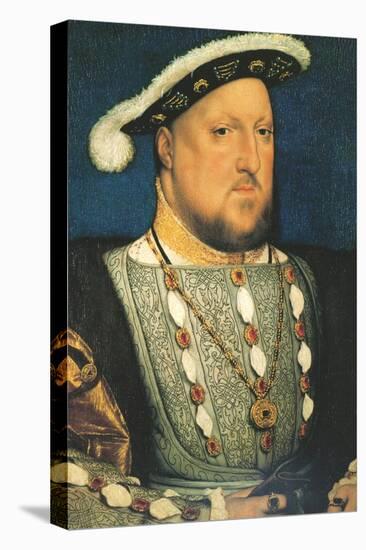 Henry Viii, King of England-Hans Holbein the Younger-Stretched Canvas