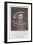 Henry VIII King of England-Hans Holbein the Younger-Framed Giclee Print