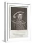 Henry VIII King of England-Hans Holbein the Younger-Framed Giclee Print