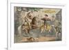 Henry Viii, Meeting Francis I, 1850-John Leech-Framed Giclee Print