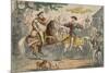 Henry Viii, Meeting Francis I, 1850-John Leech-Mounted Giclee Print