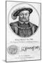 Henry VIII of England, (1491-154)-Hans Holbein the Younger-Mounted Giclee Print