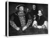 Henry VIII, Princess Mary and William Sommers, 16th Century-Valadon & Co Boussod-Stretched Canvas