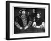 Henry VIII, Princess Mary and William Sommers, 16th Century-Valadon & Co Boussod-Framed Giclee Print