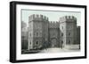 Henry VIII's Gateway, Windsor Castle-null-Framed Art Print