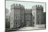 Henry VIII's Gateway, Windsor Castle-null-Mounted Art Print