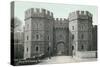 Henry VIII's Gateway, Windsor Castle-null-Stretched Canvas