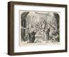 Henry VIII Tramples on Pope Clement VII-null-Framed Art Print