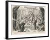 Henry VIII Tramples on Pope Clement VII-null-Framed Art Print