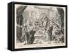 Henry VIII Tramples on Pope Clement VII-null-Framed Stretched Canvas