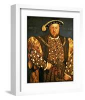 Henry VIII-Hans Holbein the Younger-Framed Giclee Print