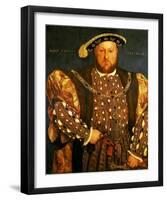 Henry VIII-Hans Holbein the Younger-Framed Giclee Print