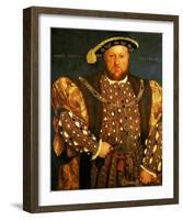 Henry VIII-Hans Holbein the Younger-Framed Giclee Print