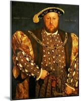 Henry VIII-Hans Holbein the Younger-Mounted Giclee Print