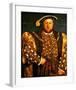 Henry VIII-Hans Holbein the Younger-Framed Giclee Print