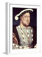 Henry VIII-Hans Holbein the Younger-Framed Giclee Print