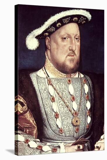 Henry VIII-Hans Holbein the Younger-Stretched Canvas