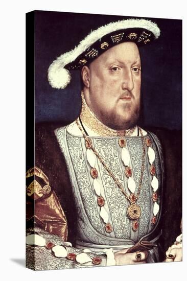 Henry VIII-Hans Holbein the Younger-Stretched Canvas