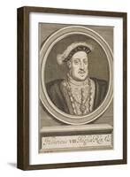 Henry VIII-William Faithorne-Framed Giclee Print