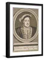 Henry VIII-William Faithorne-Framed Giclee Print