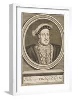 Henry VIII-William Faithorne-Framed Giclee Print