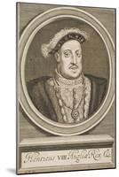 Henry VIII-William Faithorne-Mounted Giclee Print