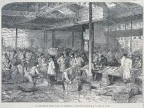 Billingsgate Market, London, 1849-Henry Vizetelly-Giclee Print