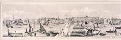 Panoramic View of London, 1844-Henry Vizetelly-Giclee Print