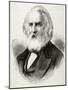 Henry Wadsworth Longfellow (1807 1882). American Poet and Educator.-null-Mounted Giclee Print