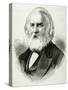 Henry Wadsworth Longfellow (1807 1882). American Poet and Educator.-null-Stretched Canvas