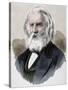 Henry Wadsworth Longfellow (1807 A?I? 1882). American Poet and Educator-null-Stretched Canvas
