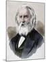 Henry Wadsworth Longfellow (1807 A?I? 1882). American Poet and Educator-null-Mounted Giclee Print