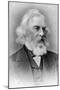 Henry Wadsworth Longfellow, American Poet and Teacher, Late 19th Century-null-Mounted Giclee Print