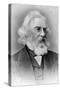 Henry Wadsworth Longfellow, American Poet and Teacher, Late 19th Century-null-Stretched Canvas