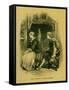 Henry Wadsworth Longfellow 's-John Gilbert-Framed Stretched Canvas