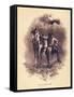 Henry Wadsworth Longfellow 's-John Gilbert-Framed Stretched Canvas