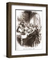 Henry Wadsworth Longfellow 's-John Gilbert-Framed Giclee Print