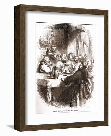 Henry Wadsworth Longfellow 's-John Gilbert-Framed Giclee Print